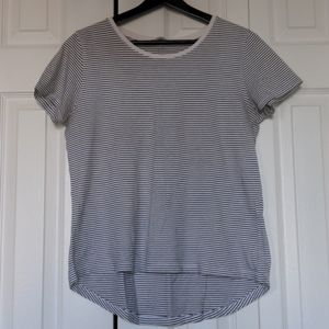 Striped black and white t-shirt